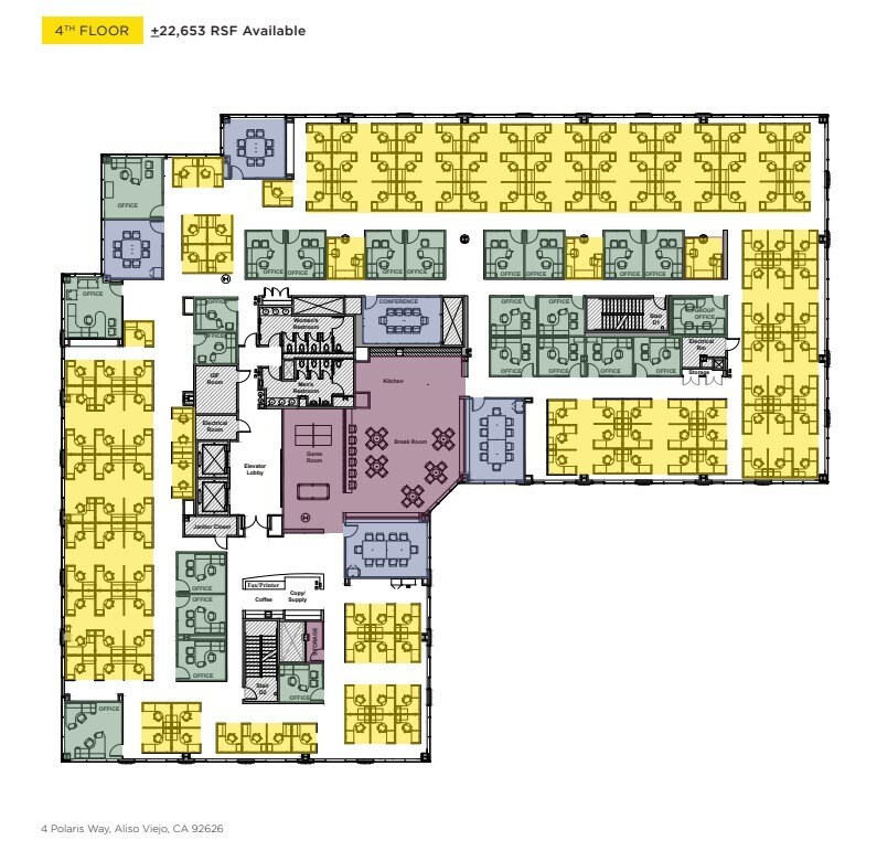 4 Polaris Way, Aliso Viejo, CA for lease Floor Plan- Image 1 of 1