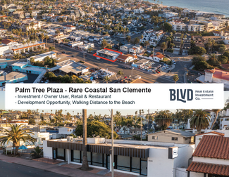 Plus de détails pour 1640 N El Camino Real, San Clemente, CA - Vente au détail à vendre