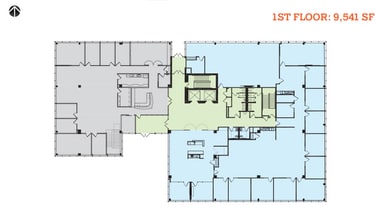 100 S Brentwood Blvd, Clayton, MO for lease Floor Plan- Image 1 of 1
