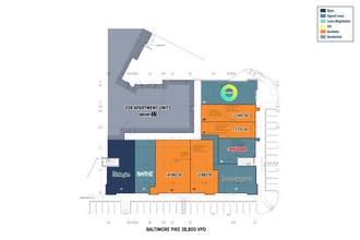 1067 W Baltimore Pike, Media, PA à louer Plan de site- Image 2 de 2