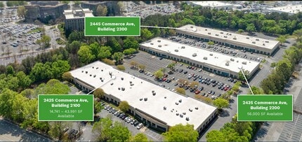 2435 Commerce Ave, Duluth, GA à louer Photo du bâtiment- Image 2 de 3