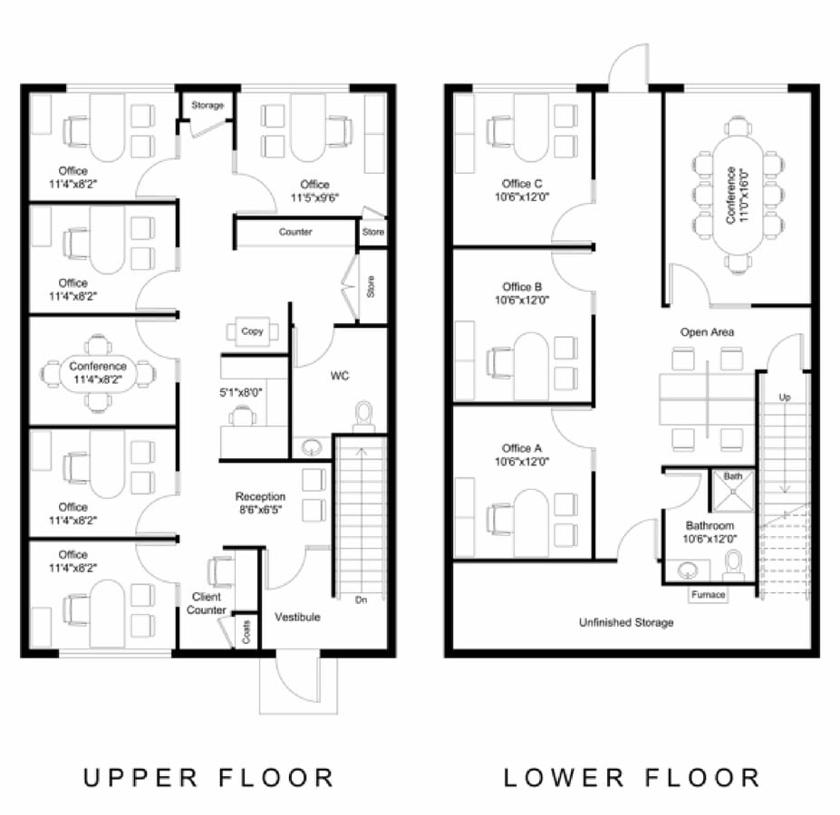 3820 N Cleveland Ave N, Arden Hills, MN 55112 - Unité 300 -  - Plan d’étage - Image 1 of 1