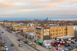 3919-3921 W Fullerton Ave, Chicago, IL - AÉRIEN  Vue de la carte