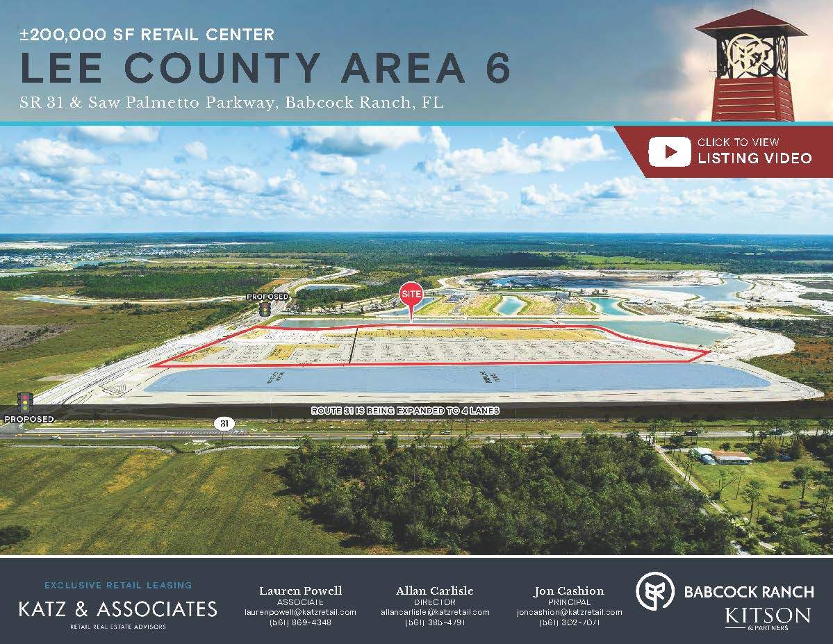 SR 31 & Palmetto Pky, Babcock Ranch, FL à louer Photo du bâtiment- Image 1 de 3