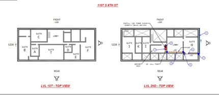 1107 S 8th St, Austin, TX for lease Floor Plan- Image 1 of 2