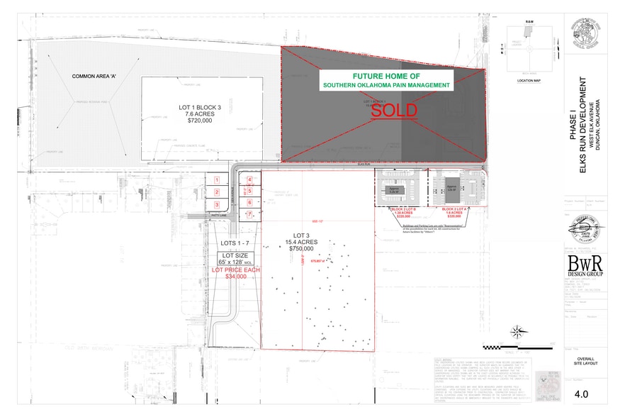 3608 W Elk Ave, Duncan, OK for sale - Site Plan - Image 3 of 15