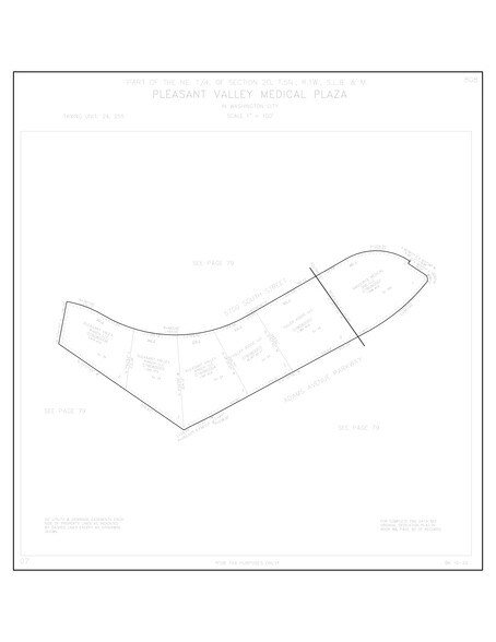 5700 S Adams Pky, Washington Terrace, UT à vendre - Plan de site - Image 2 de 2