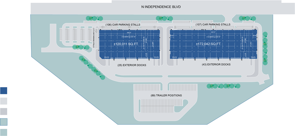 755 N Independence Blvd, Romeoville, IL for lease - Site Plan - Image 1 of 4