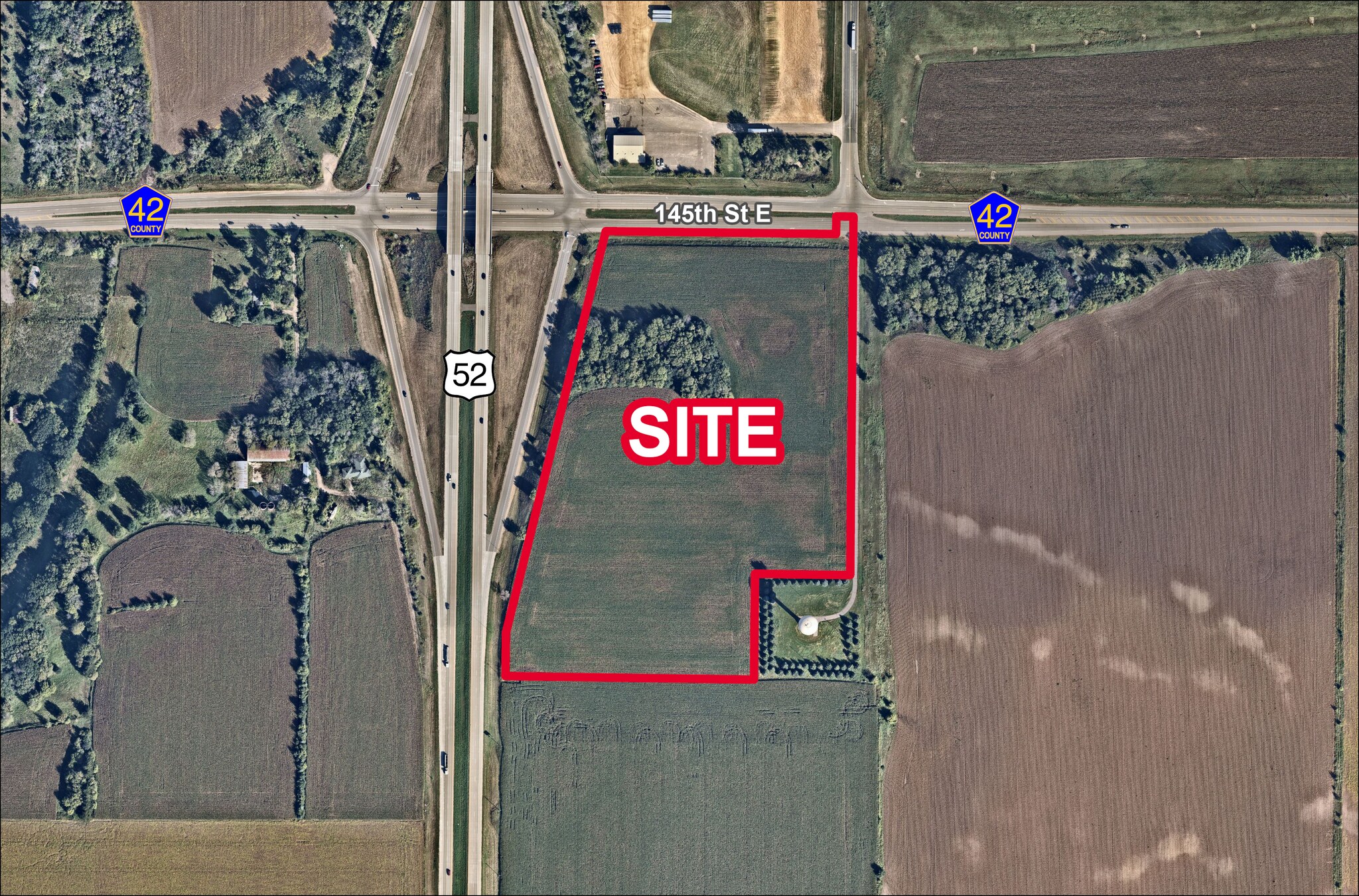 CR 42 & Hwy 52, Rosemount, MN for sale Building Photo- Image 1 of 2