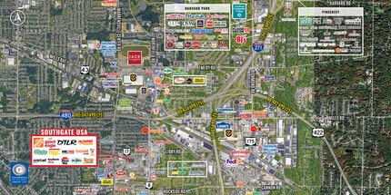 20950 Libby Rd, Maple Heights, OH - Aérien Vue de la carte