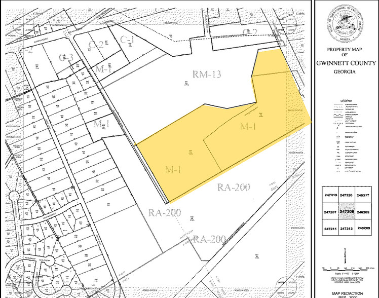 6215 Regency Pky, Norcross, GA à louer - Plan cadastral - Image 2 de 5