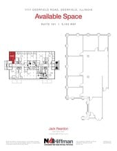 1717 Deerfield Rd, Deerfield, IL for lease Floor Plan- Image 1 of 2