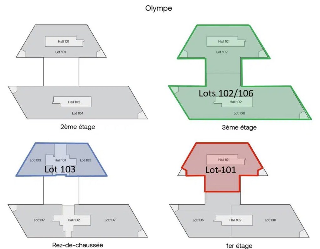 101 Rue Du Pelvoux, Évry for lease Floor Plan- Image 1 of 1