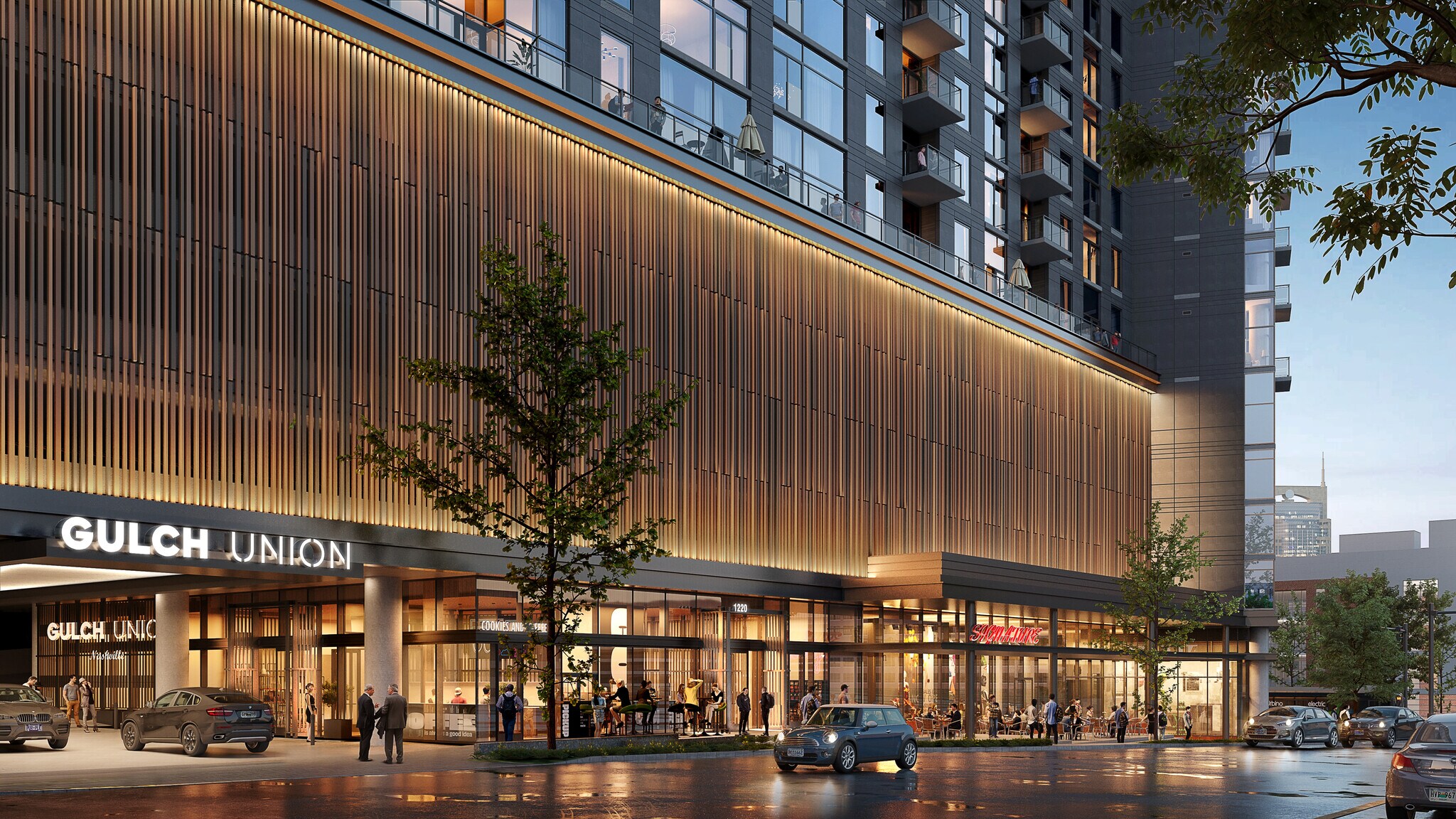 1212 Demonbreun St, Nashville, TN à louer Photo du bâtiment- Image 1 de 14