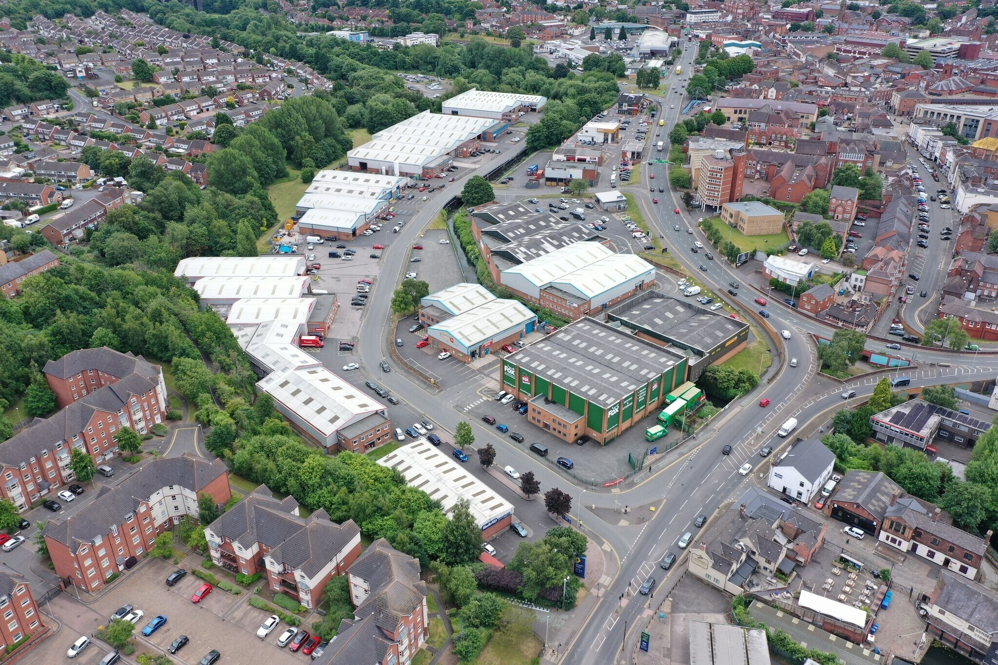 Mill Race Ln, Stourbridge for lease Aerial- Image 1 of 3