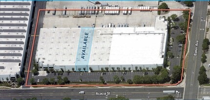 1320 S Baker Ave, Ontario, CA for lease Aerial- Image 2 of 2