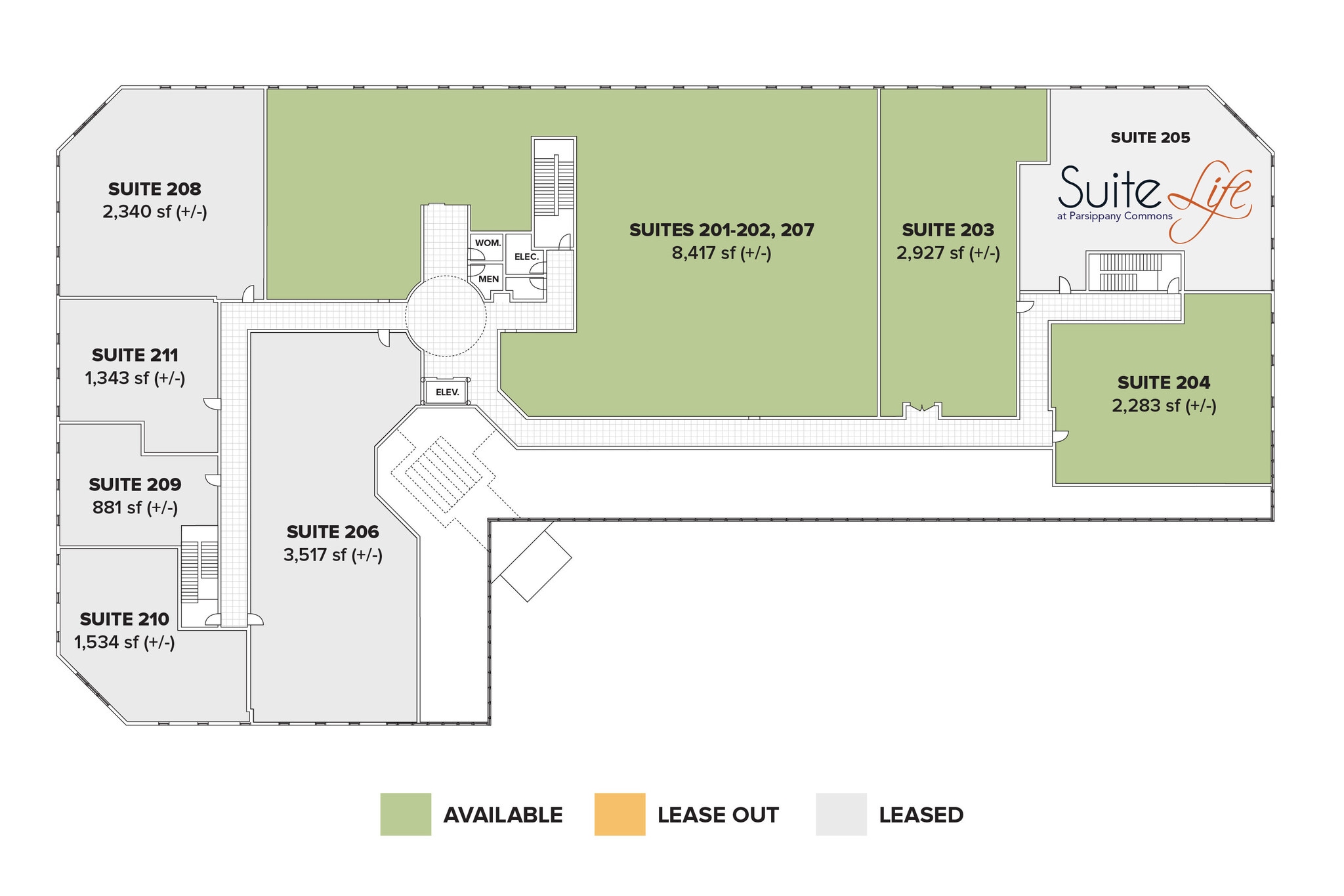 3219 Route 46, Parsippany, NJ for lease Floor Plan- Image 1 of 1