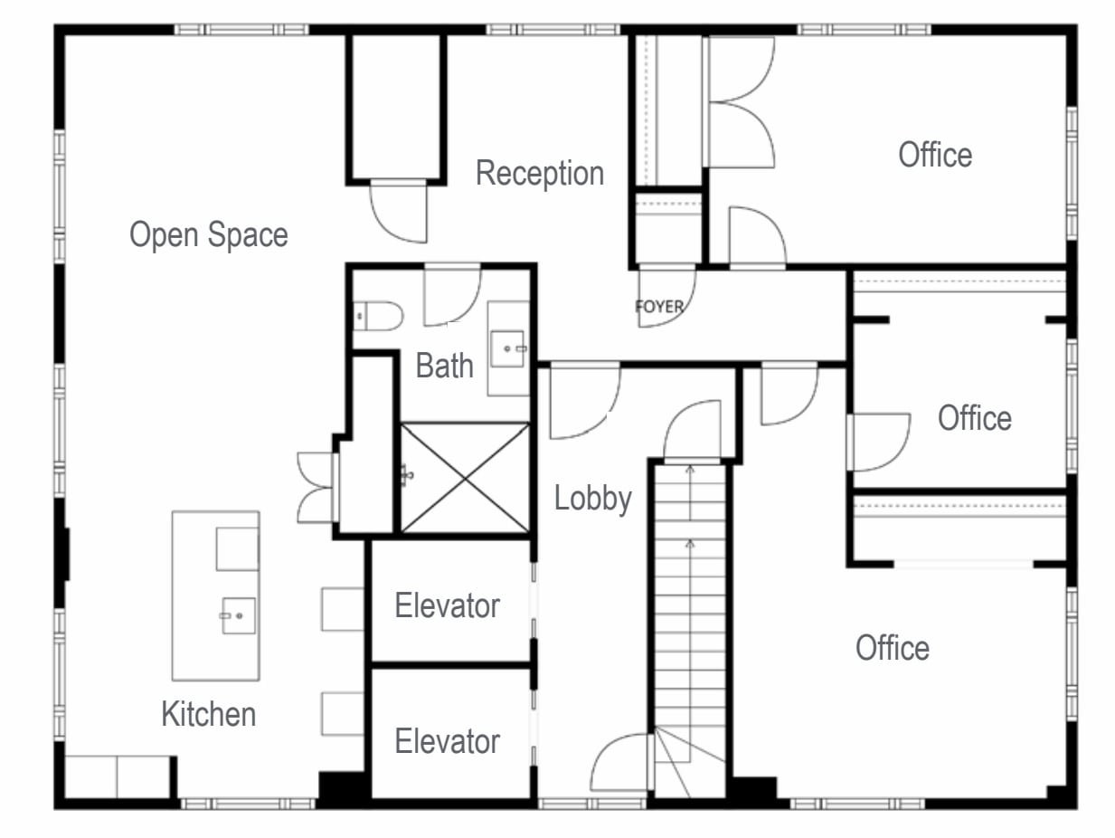 409 13th St, Oakland, CA à louer Plan d’étage- Image 1 de 1