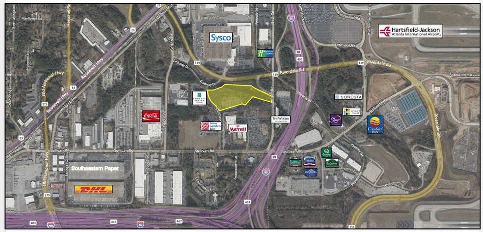 4851 Best Rd, College Park, GA for sale - Plat Map - Image 2 of 6