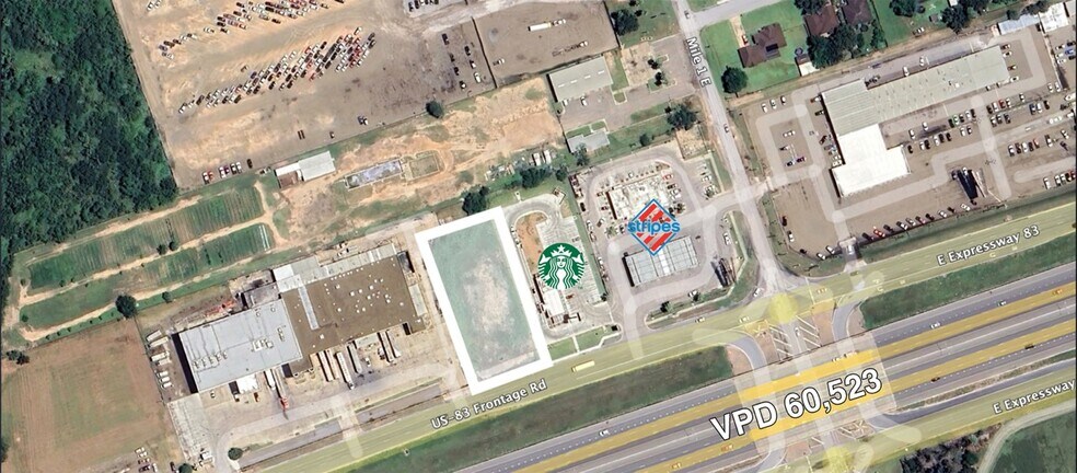 NWQ US-83 & N Mile 1E, Mercedes, TX à vendre - Photo principale - Image 1 de 1