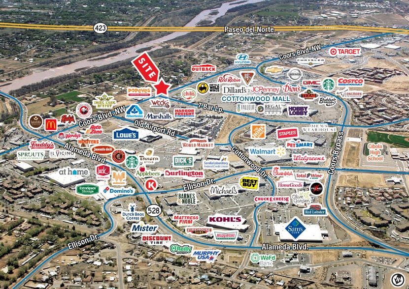 Coors Blvd NW, Albuquerque, NM à vendre - Photo du bâtiment - Image 3 de 3