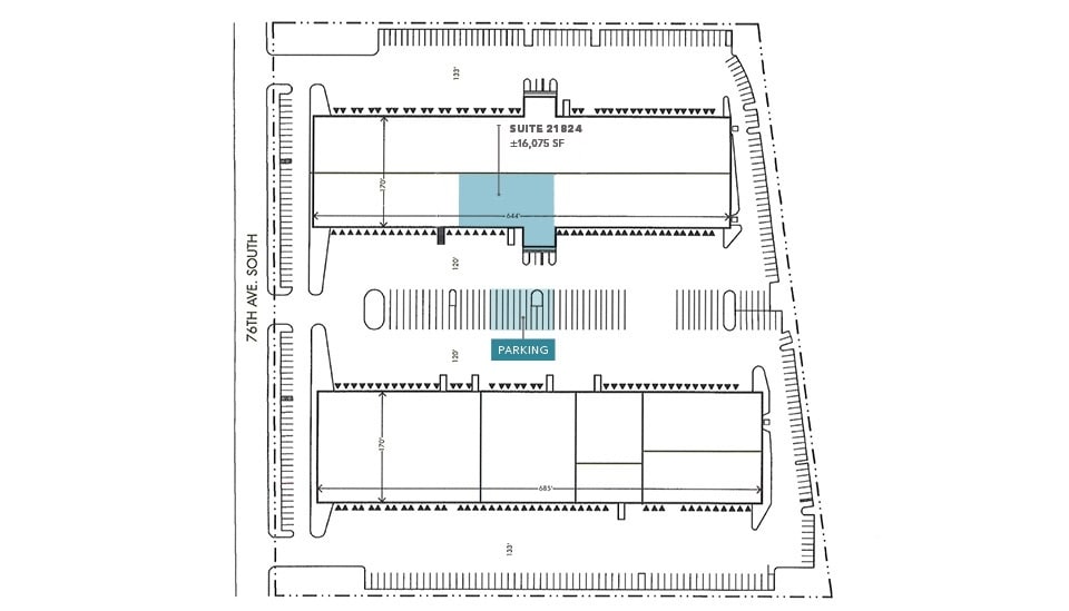 21840-21858 76th Ave S, Kent, WA for lease Floor Plan- Image 1 of 1