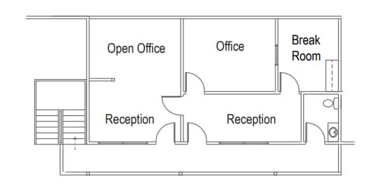 5780 Chesapeake Ct, San Diego, CA à louer Plan d’étage- Image 1 de 1