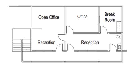 5780 Chesapeake Ct, San Diego, CA à louer Plan d’étage- Image 1 de 1