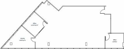 111 Anza Blvd, Burlingame, CA à louer Plan d’étage- Image 1 de 1
