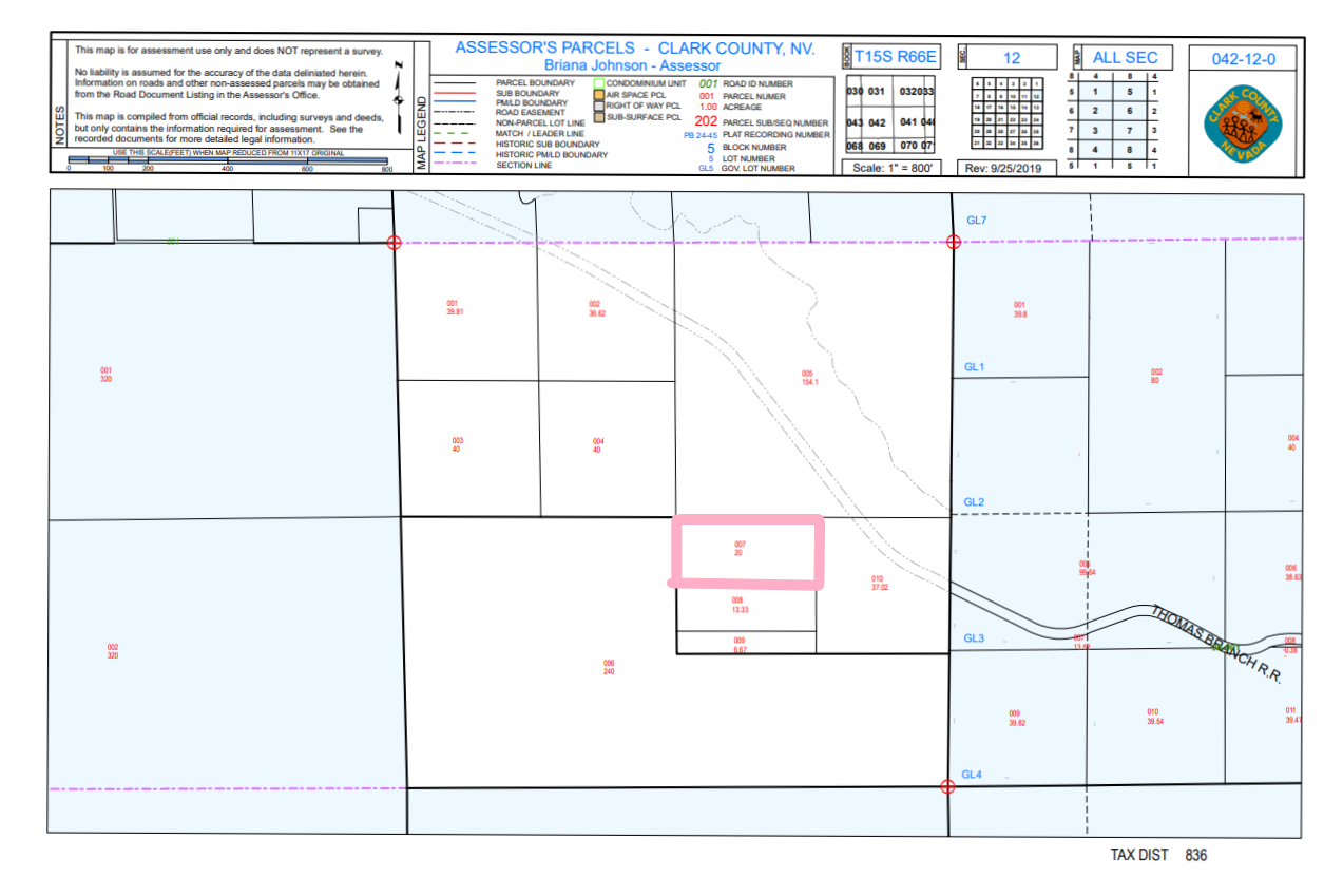 20-Acres Moapa, NV, Moapa, NV for sale Building Photo- Image 1 of 3