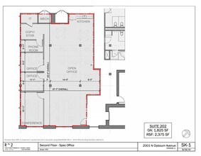 2001 N Clybourn Ave, Chicago, IL for lease Floor Plan- Image 1 of 1