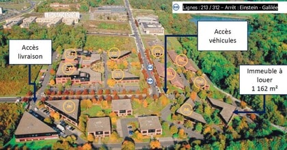 Champs-sur-Marne - Aerial  map view - Image1