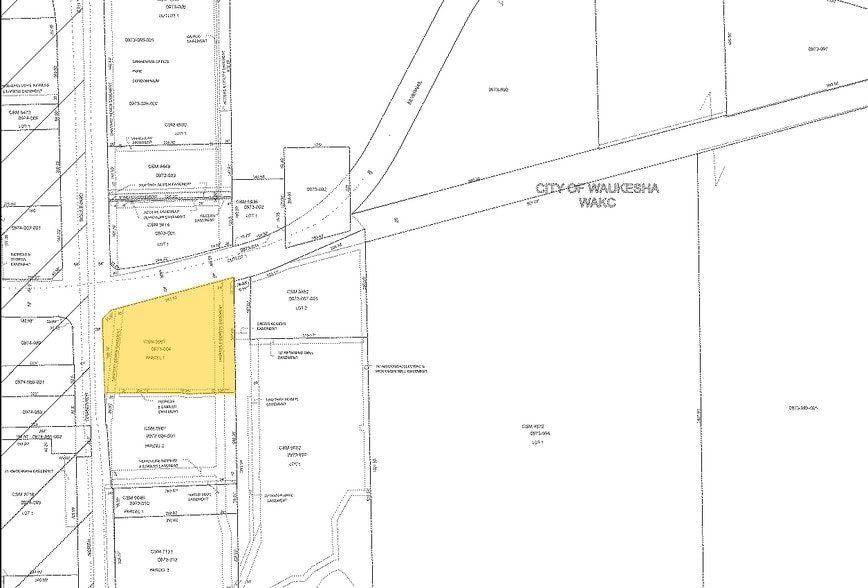 2717 N Grandview Blvd, Waukesha, WI à louer - Plan cadastral - Image 3 de 18