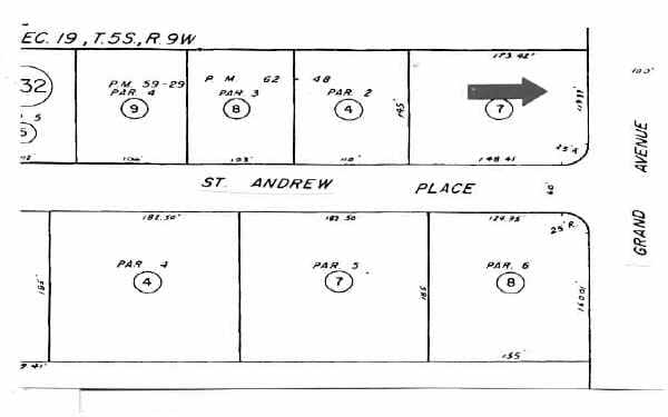 1820 S Grand Ave, Santa Ana, CA for lease - Plat Map - Image 3 of 5