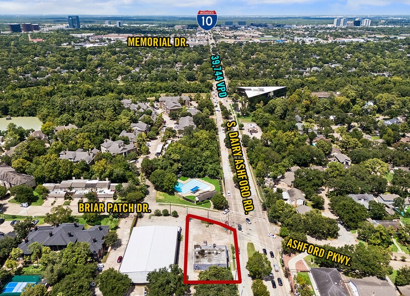 1326 S Dairy Ashford Rd, Houston, TX for sale - Aerial - Image 3 of 5