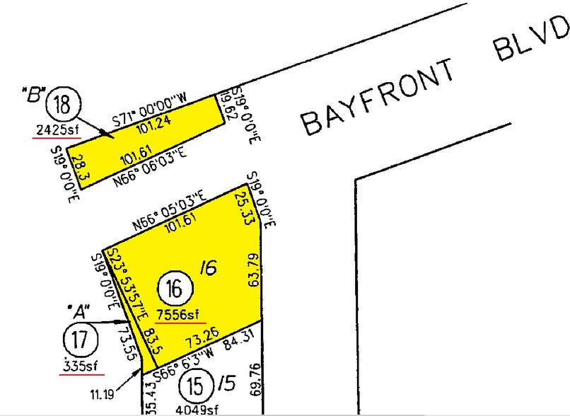 Bayfront Blvd, Hercules, CA à vendre - Plan cadastral - Image 2 de 6