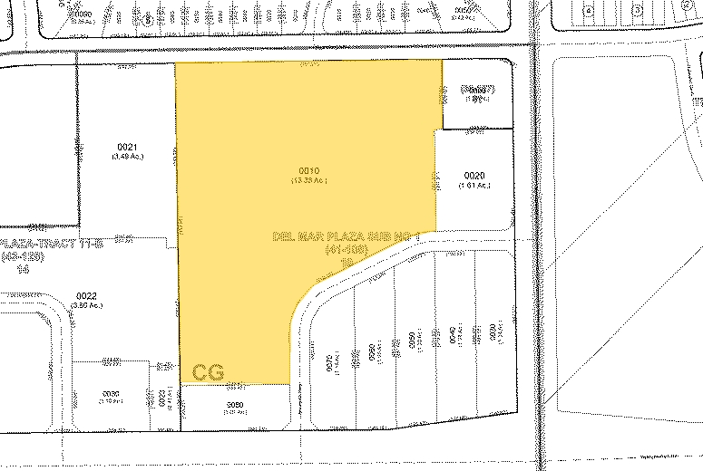 7034-7166 Beracasa Way, Boca Raton, FL à louer - Plan cadastral - Image 2 de 23