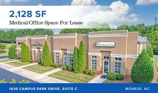 Plus de détails pour 1630 Campus Park Dr, Monroe, NC - Bureau/Médical à louer