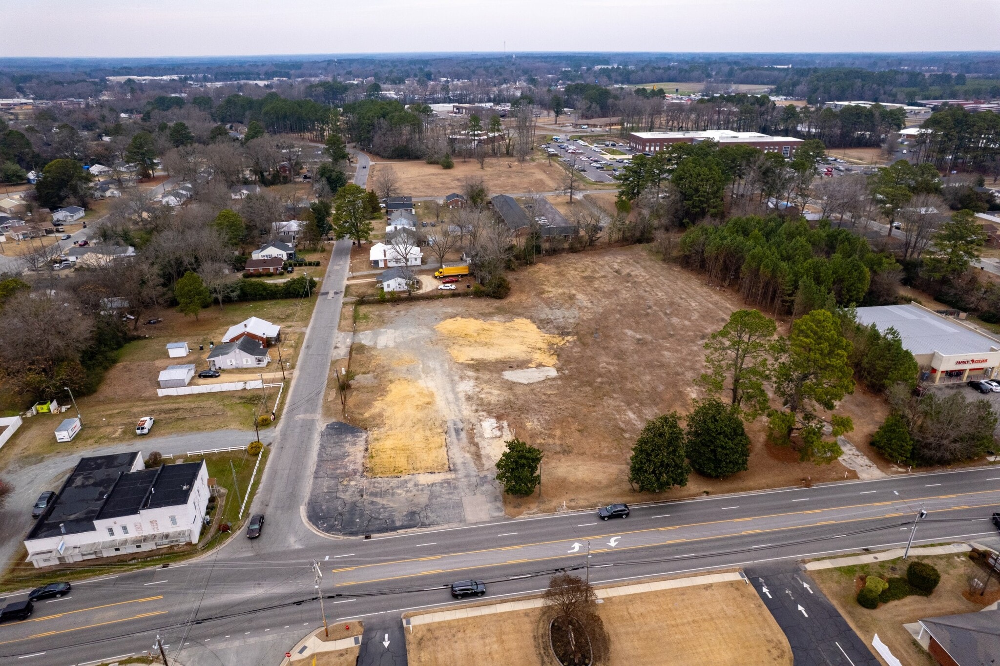 1301 Wayne Memorial Dr, Goldsboro, NC à vendre Aérien- Image 1 de 4