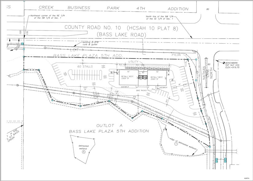 Bass Lake Road & Nathan Lane Ln, Minneapolis, MN for sale - Plat Map - Image 2 of 3