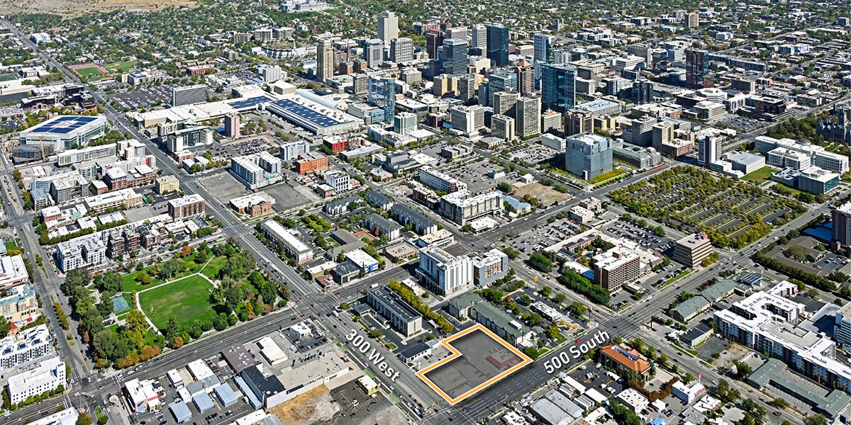 500 South Development Site portefeuille de 2 propriétés à vendre sur LoopNet.ca Aérien- Image 1 de 2