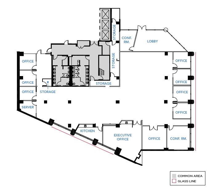 333 W Santa Clara St, San Jose, CA for lease Floor Plan- Image 1 of 1