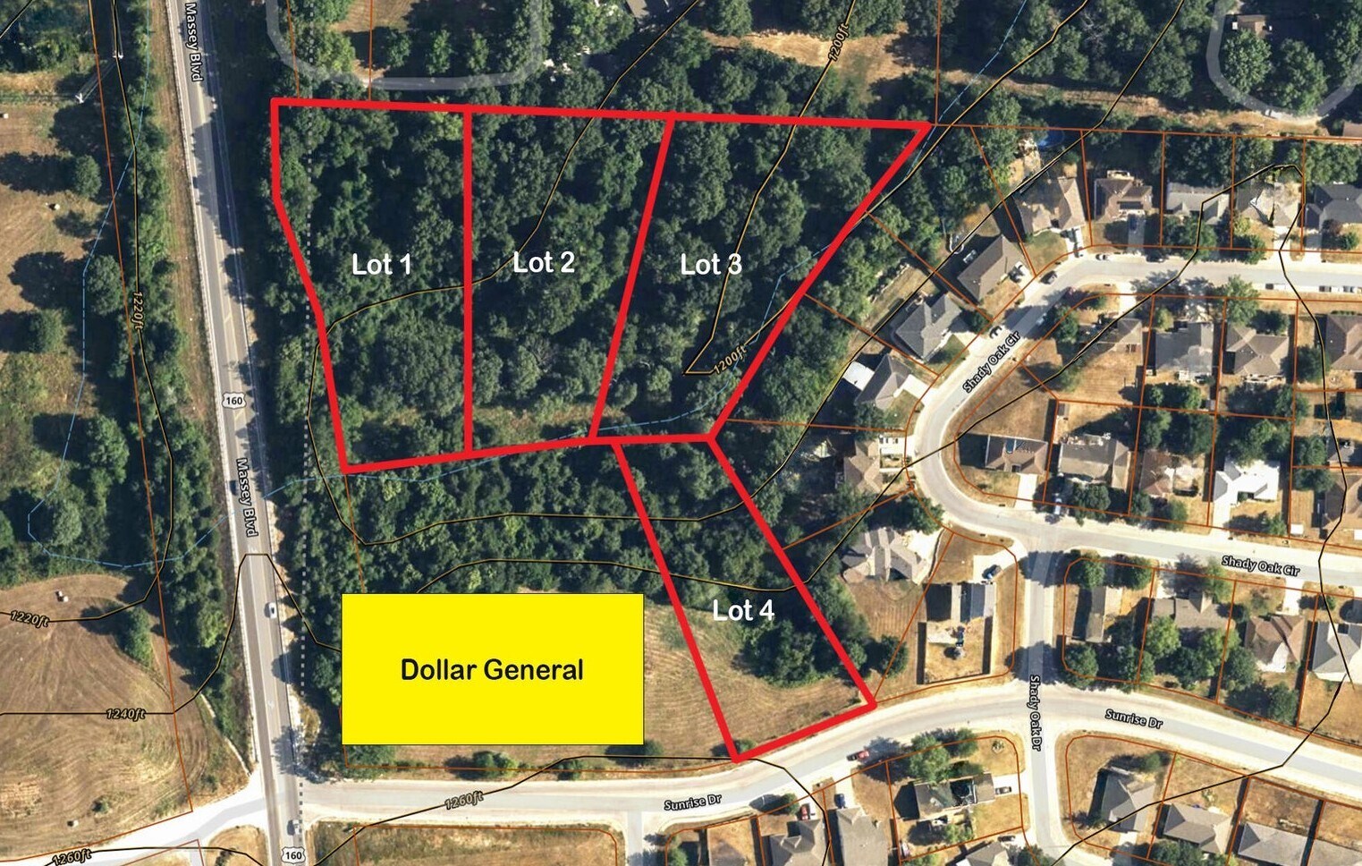 287 Sunrise Dr, Nixa, MO for sale Aerial- Image 1 of 2