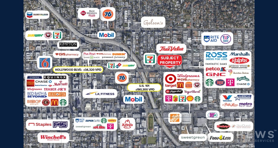 5625-5633 Hollywood Blvd, Hollywood, CA for lease - Building Photo - Image 3 of 3