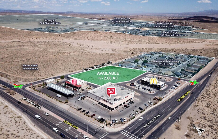 Unser Blvd NE, Rio Rancho, NM à vendre - Photo du bâtiment - Image 3 de 5
