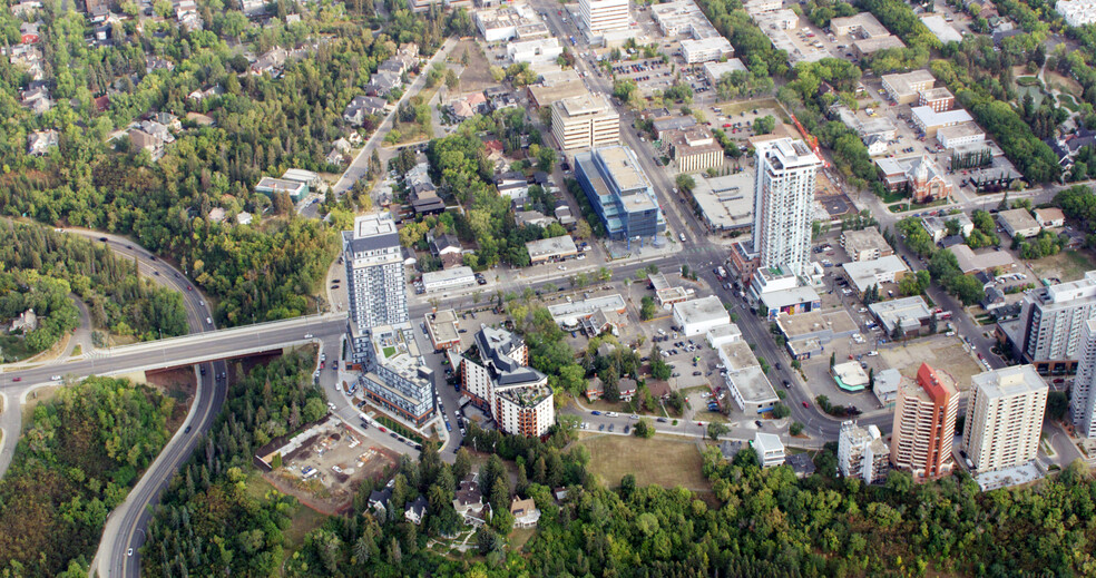 12322-12328 102 Av NW, Edmonton, AB for lease - Aerial - Image 3 of 5