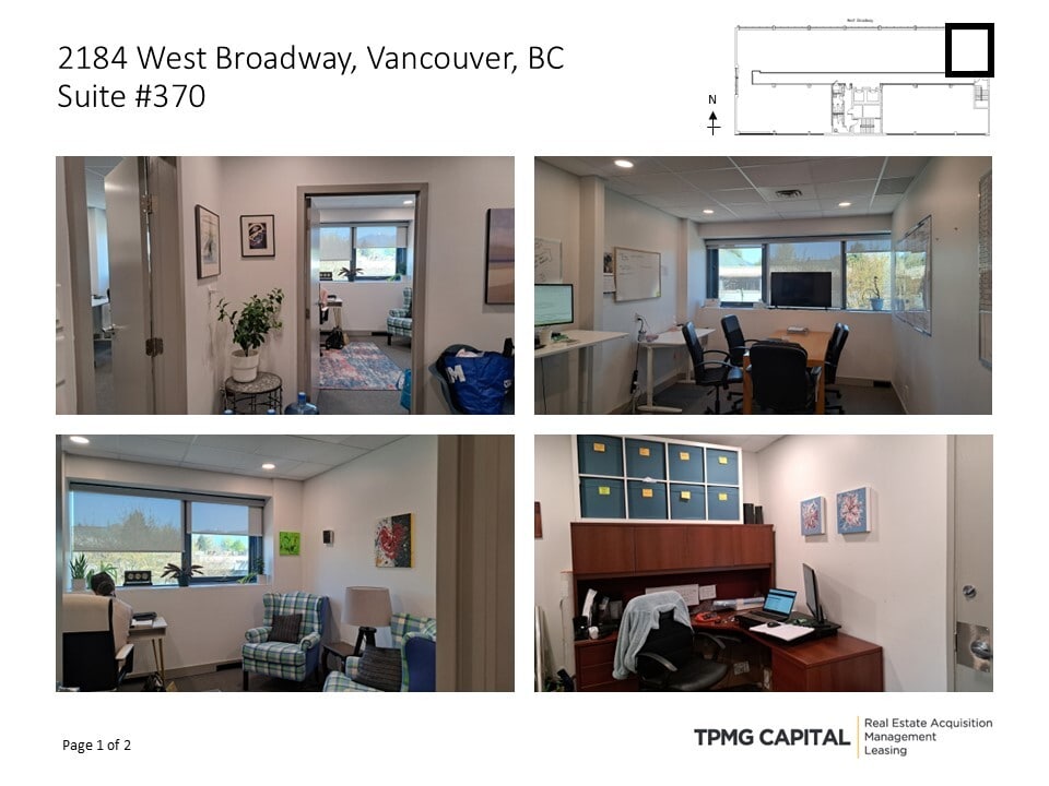 2184 W Broadway, Vancouver, BC for lease Interior Photo- Image 1 of 2