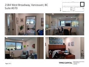 2184 W Broadway, Vancouver, BC for lease Interior Photo- Image 1 of 2