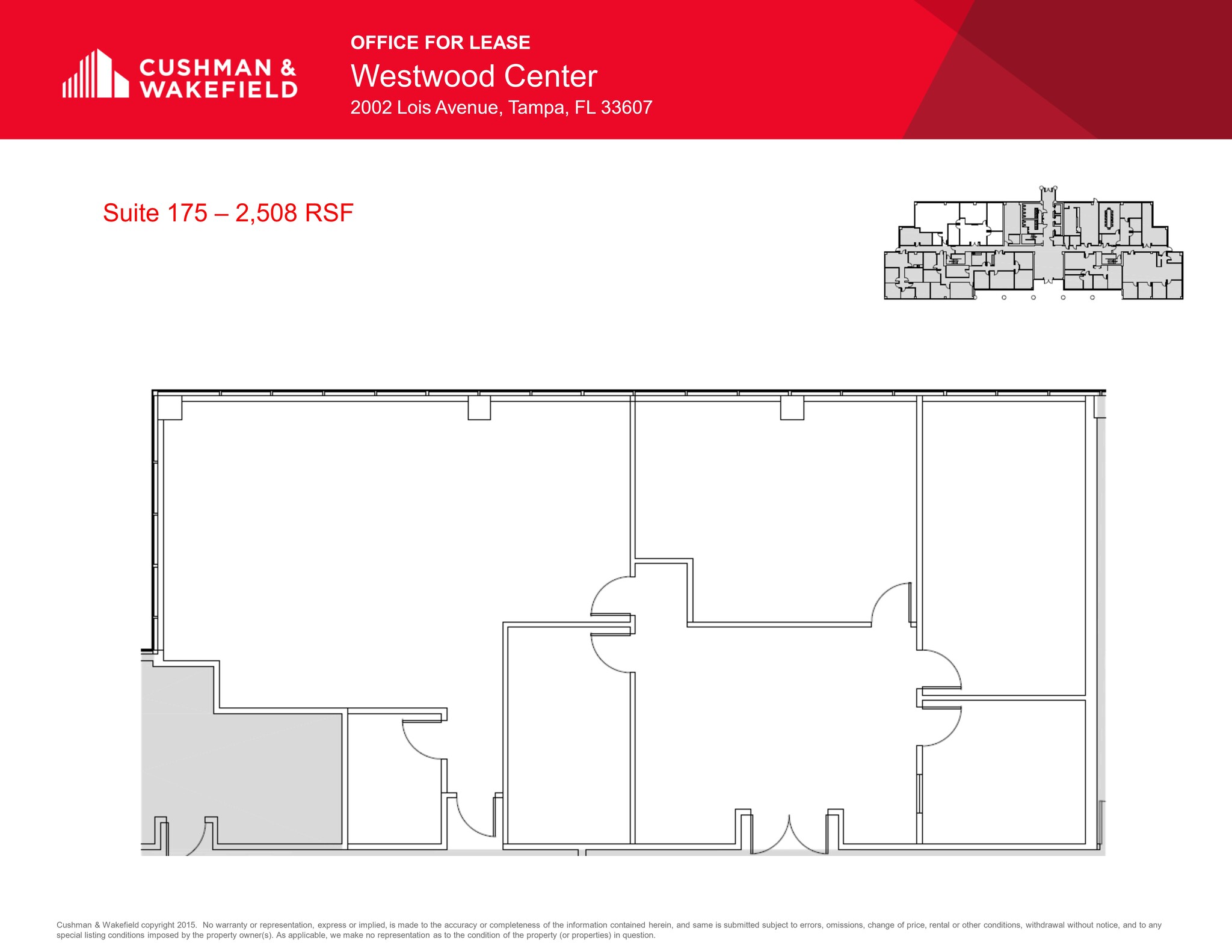 2002 N Lois Ave, Tampa, FL for lease Site Plan- Image 1 of 1