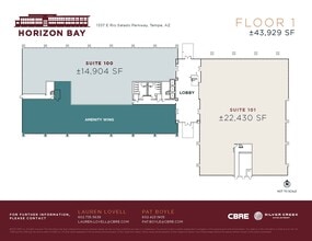 1337 E Rio Salado Parkway, Tempe, AZ for lease Floor Plan- Image 1 of 1